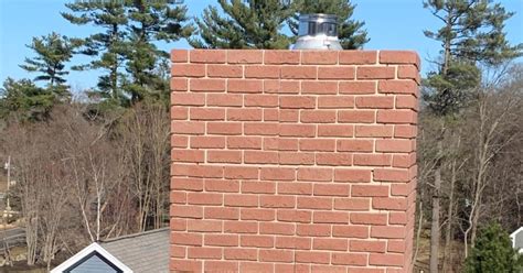 sheet metal chimney surrounds|faux brick for exterior chimney.